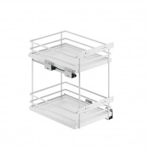 Выдвижная корзина-карго 400 FOCUS, белый PRIME by AKS фотография