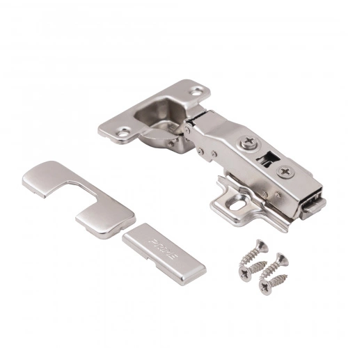 Петля накладная с доводчиком 48мм h2 clip-on PRIME by AKS (саморезы, заглушки) (упак. = 2 шт.)_4