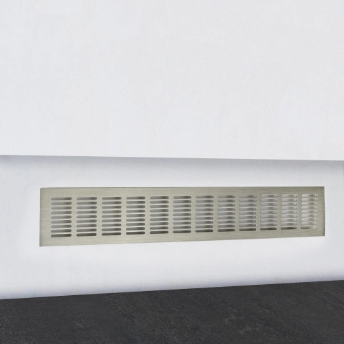 Решетка вентиляционная 480х80мм инокс алюминий AKS_3