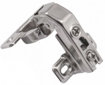 Петля под фальшпанель 90° с пружиной 45мм h6 slide-on AKS короткое плечо Петля под фальшпанель 90° с пружиной 45мм h6 slide-on AKS короткое плечо