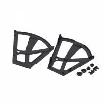 Крепление в шкаф для обуви двухрядное, черный РП