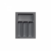 Лоток для столовых приборов 400 LINER 320*430, графит AKS