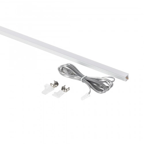 Светильник светодиодный, нарезной, 10*10мм, 8W/m, 12V, 4000K (нейтральный белый), 3м, алюминий, AKS_3