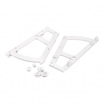 Крепление в шкаф для обуви однорядное, белый РП