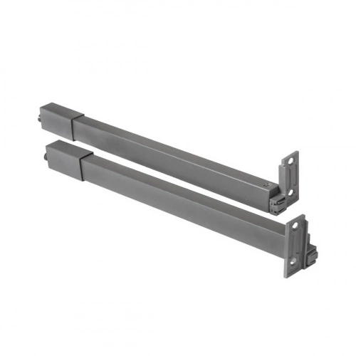 Рейлинг прямоугольный продольный Slimbox AKS L-450 графит_1