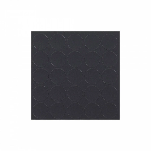 Заглушка самоприлипающая к конфирматам металл бруклин (14425) FOLMAG (лист-25шт.)_1