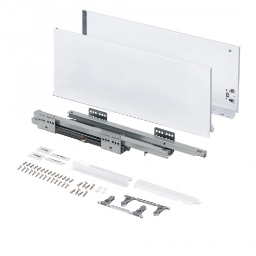 Система ящиков Slimbox Evolution L-450 H=199 белый SOFT CLOSE ДСП16мм_4