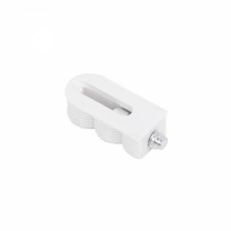 Стяжка Genifix с винтом М6,0*8, белая (уп/ 100 шт) AKS фотография