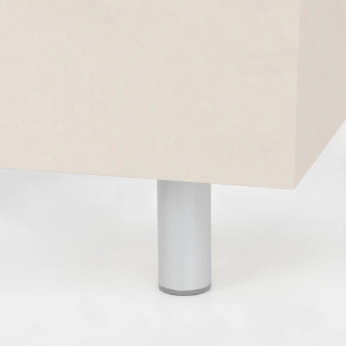 Опора меб. алюм. DAP-77 h150 с регул. алюминий AKS_3