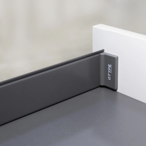 Комплект ультратонких боковин Qtype Evolution L-550 H=76 графит ДСП16мм_3