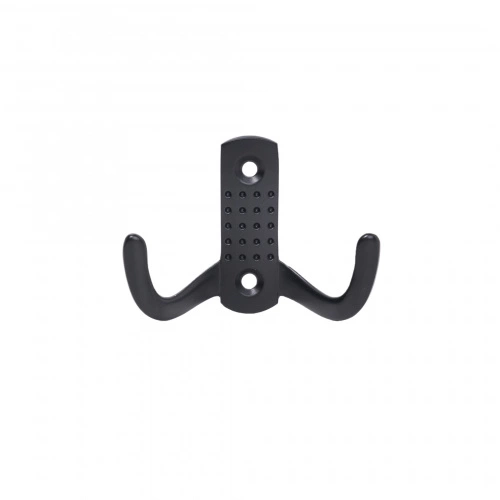 Крючок меб. двухрожковый мет. WP12 черный GRIDLI_3