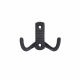 Крючок меб. двухрожковый мет. WP12 черный GRIDLI_preview_1