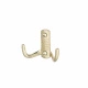Крючок меб. двухрожковый мет. WP12 золото AKS_preview_1