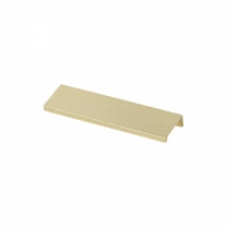 Ручка меб. накладная алюм. INSIDE 96/150 брашированное золото блеск , AKS фотография