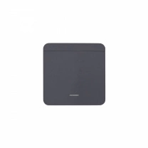 Выключатель беспроводной, с реле, 1 клавиша, графит, AKS