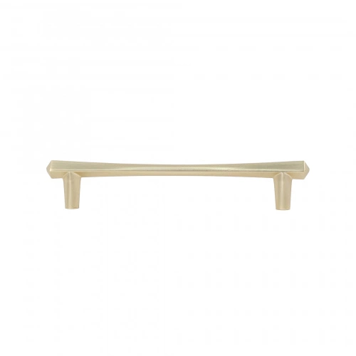 Ручка меб. скоба мет. MARGARITA 128 брашированное золото, AKS_3