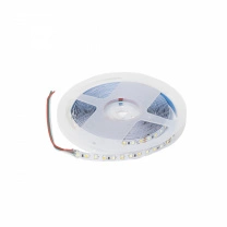 Лента светодиодная двухцветная (CCT) - 9,6W/m, 24V, 8мм, 2835, 120 д/м, IP20, тепл-холод белый, 5м, AKS фотография