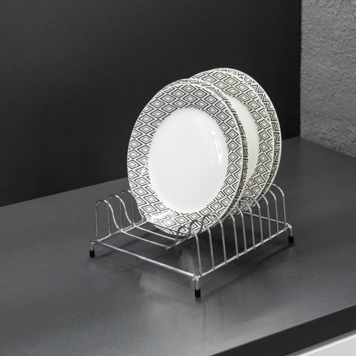 Сушка настольная для посуды 215*85*210, хром AKS_3