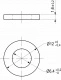 Шайба плоская d6 DIN125 (уп/1 кг/ ~1250 шт) AKS_preview_1