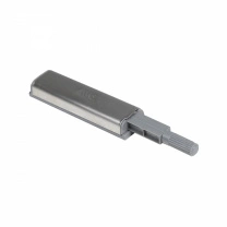 Механизм push-to-open наконечник резиновый накладной серый AKS металлический корпус фотография