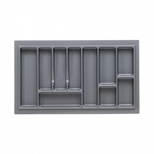 Лоток для столовых приборов 800 STANDARТ (730*430). металлик РП_1