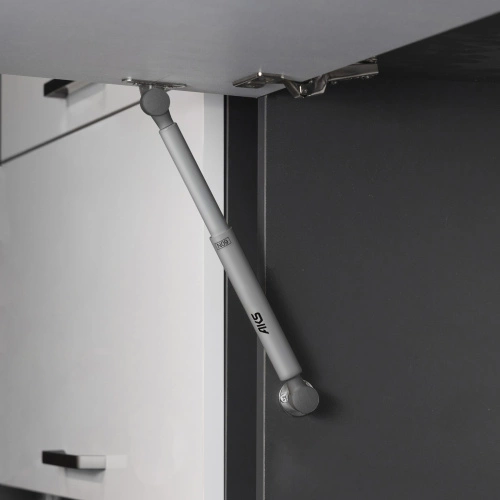 Подъемник газовый верхний 60N с фиксацией в любом положении серый AKS_4