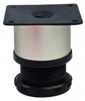 Опора меб. мет. d50 h50 с регул. сатин AKS фотография