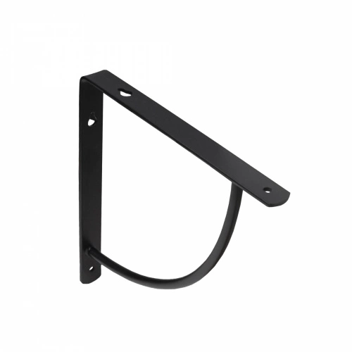 Полкодержатель мет. ORBIT 250*250*20*3, черный AKS_1