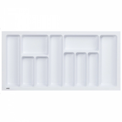 Лоток для столовых приборов 900 LINER 830*430, белый AKS_1