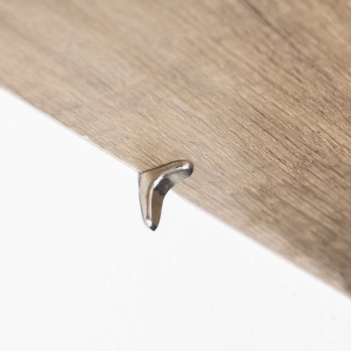 Полкодержатель для корпусных полок мет. SEKURA 6 никель (1 уп. = 50 шт.) AKS_3