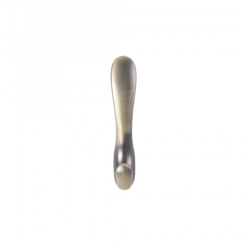 Крючок меб. двухрожковый мет. ROMA античная латунь матовая AKS_4