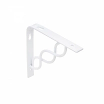 Полкодержатель мет. INFINITY 150*150*20*3, белый AKS