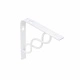 Полкодержатель мет. INFINITY 150*150*20*3, белый AKS_preview_1
