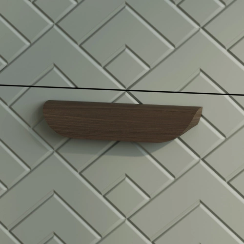 Ручка меб. скоба деревянная LIANA 128 ясень, AKS_7