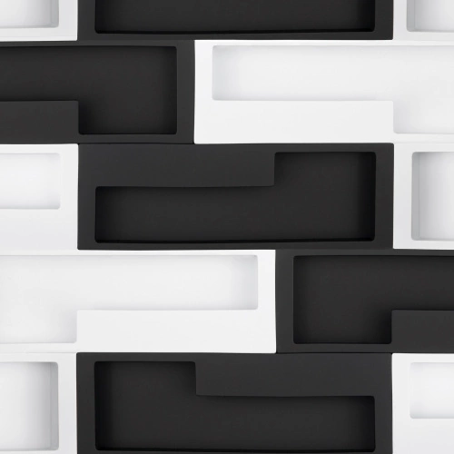 Ручка меб. врезная мет. NOVA 128 черный матовый левая часть AKS_4