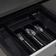 Лоток для столовых приборов 500 LINER 435*430, черный AKS_preview_1