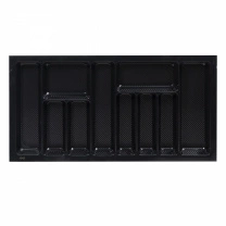 Лоток для столовых приборов 900 LINER 830*430, черный AKS фотография