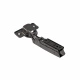 Петля накладная с доводчиком 45мм h0 clip-on AKS PLUS 3D узкая черная (саморезы, заглушки)_preview_1