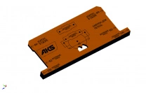 Шаблон для разметки под мебельные петли (присадка 48мм) AKS фотография