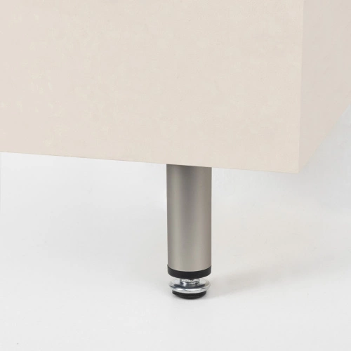 Опора меб. мет. D-100 h100 d30 с регул. сатин AKS_3