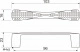 Ручка меб. COMO-96, матовый никель, AKS_preview_1