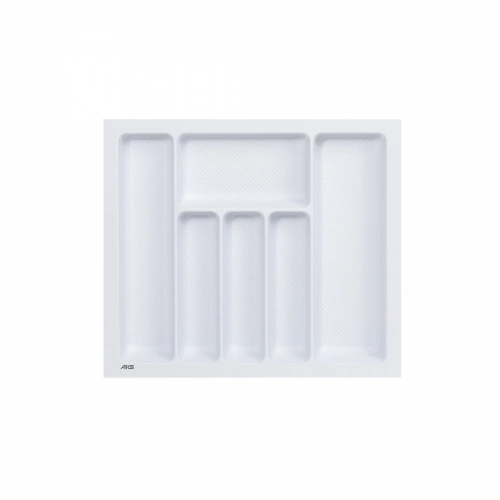 Лоток для столовых приборов 600 PIXEL 540*485, белый AKS_1