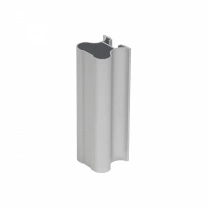 Профиль алюминиевый SENATOR серебро вертик. Закрытый АЛЮТЕХ (L-5300) (04.A00-E6) фотография