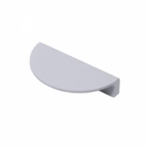 Ручка полукруг серебро 64/95 мм 