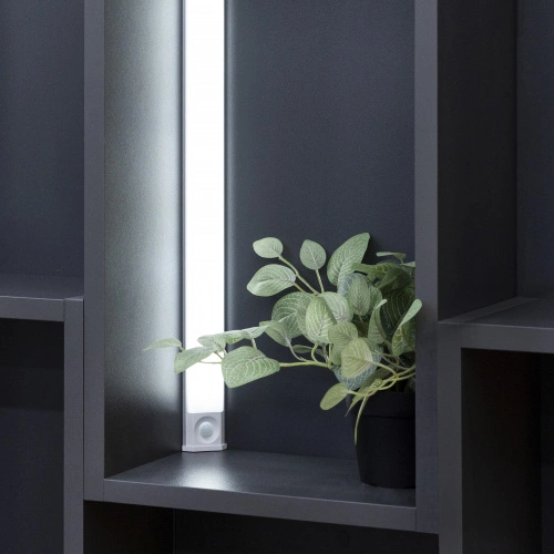 Светильник светодиодный Luminara, аккумуляторный, на движение, 4W, 600 мм, алюминий, AKS_4