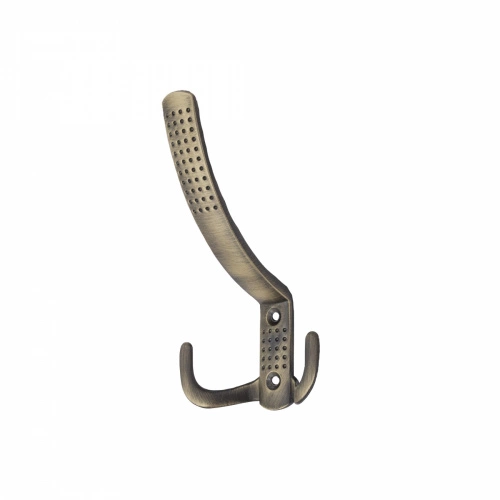 Крючок меб. трехрожковый мет. WP11 старое золото GRIDLI_1