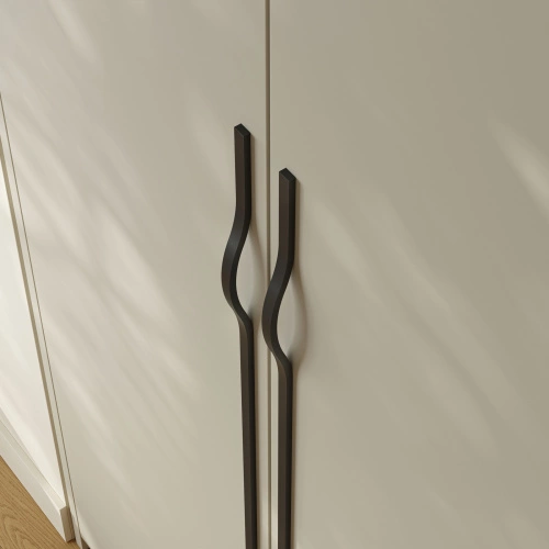 Ручка меб. скоба алюм. MELISA 288-320/352 черный матовый, AKS_5