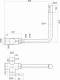 Смеситель для кухни двухрычажный, HDF-8201, сатин, AKS_preview_1