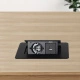 Выдвижной удлинитель Nova 4, 1 розетка, USB A + USB C, черный, AKS_preview_1