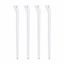 Опора меб. BOND h720, белый муар (1 упак. = 4 шт.) AKS